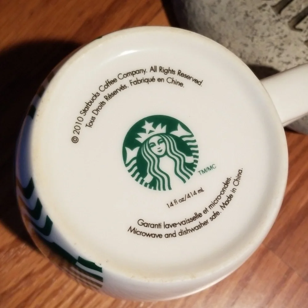2010‎ Starbucks mermaid mug